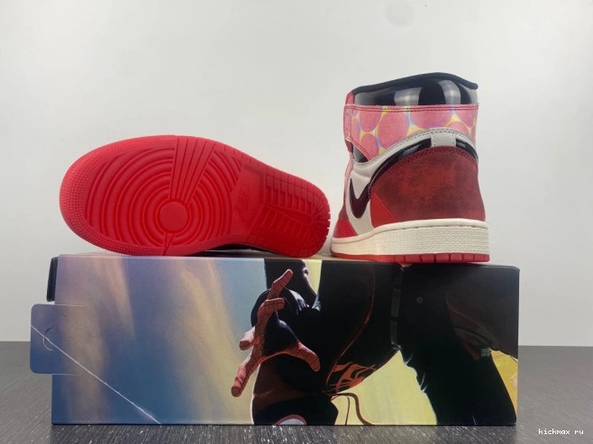 Rep MAX Spider-Man Spider-Verse Across High the OG 1 DV1748-601 Jordan 0708